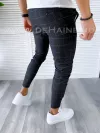 Pantaloni barbati casual regular fit negri B1634 127-4 E